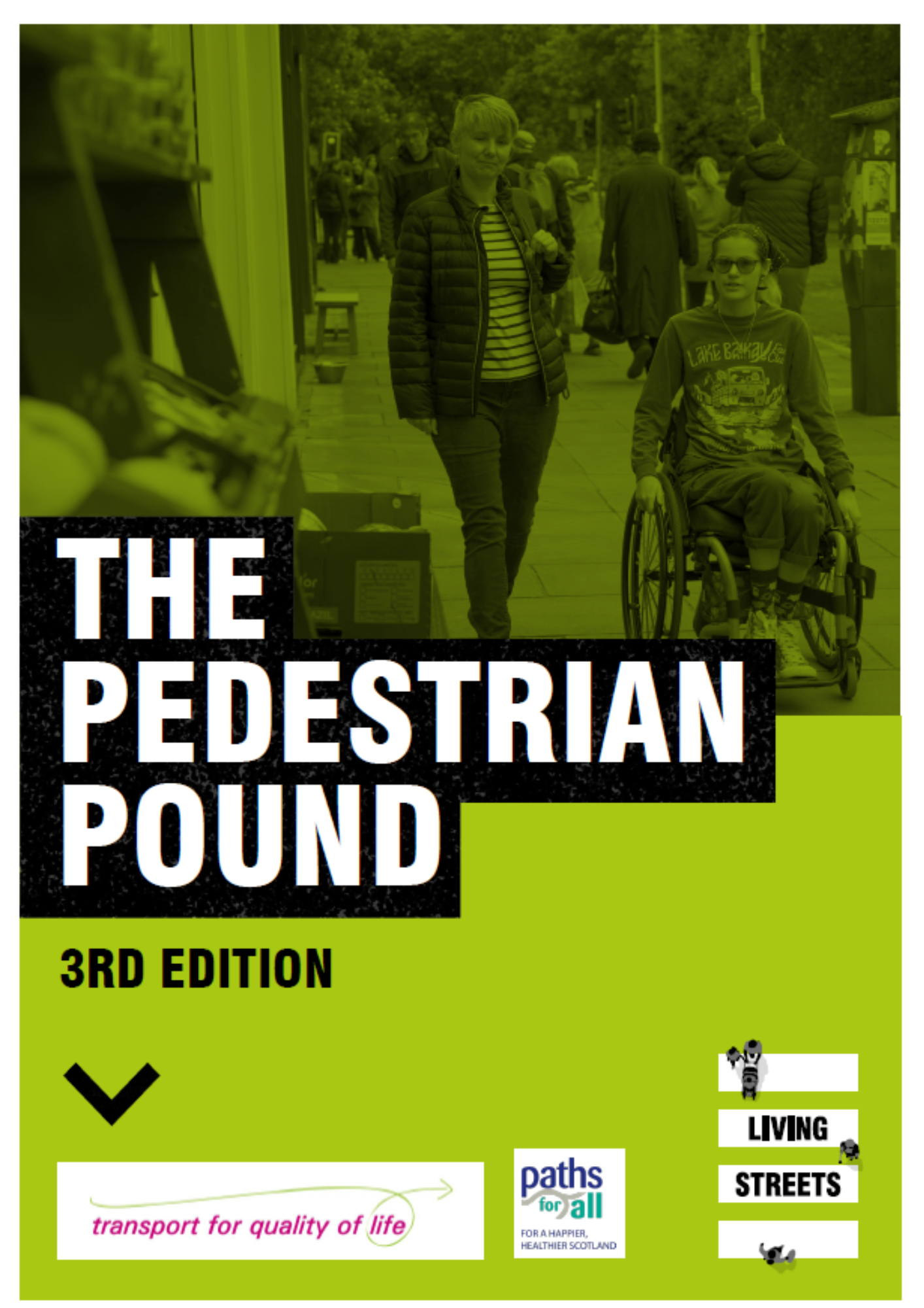 image of the pedestrian pound front cover